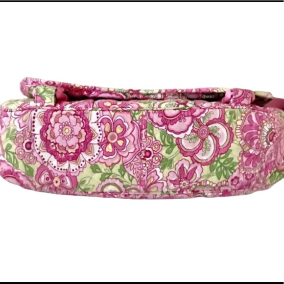 Vera Bradley Laptop Bag Petal Pink Messenger - Picture 3 of 4